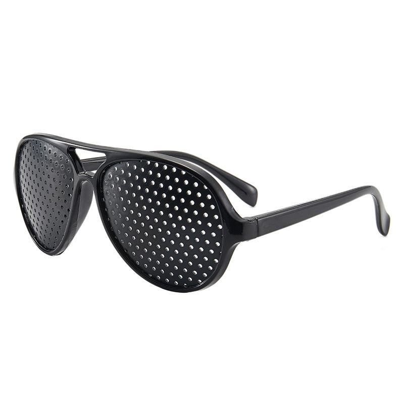 Sunglasses Pinhole Decoration Fashion Retro