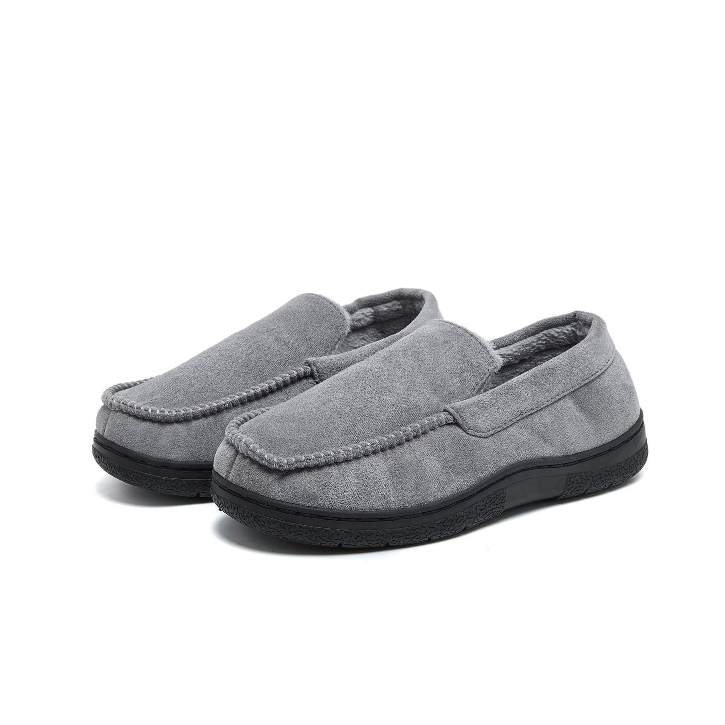 Men's Casual Home Warm Outdoor Fleece-lined Non-slip Slippers