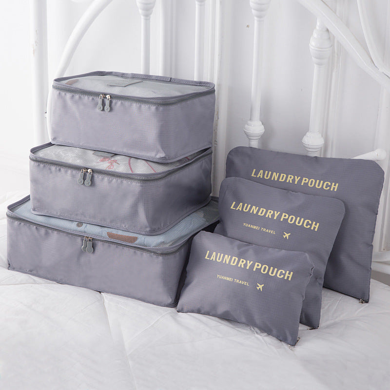 Travel Storage Bag Six Piece Set