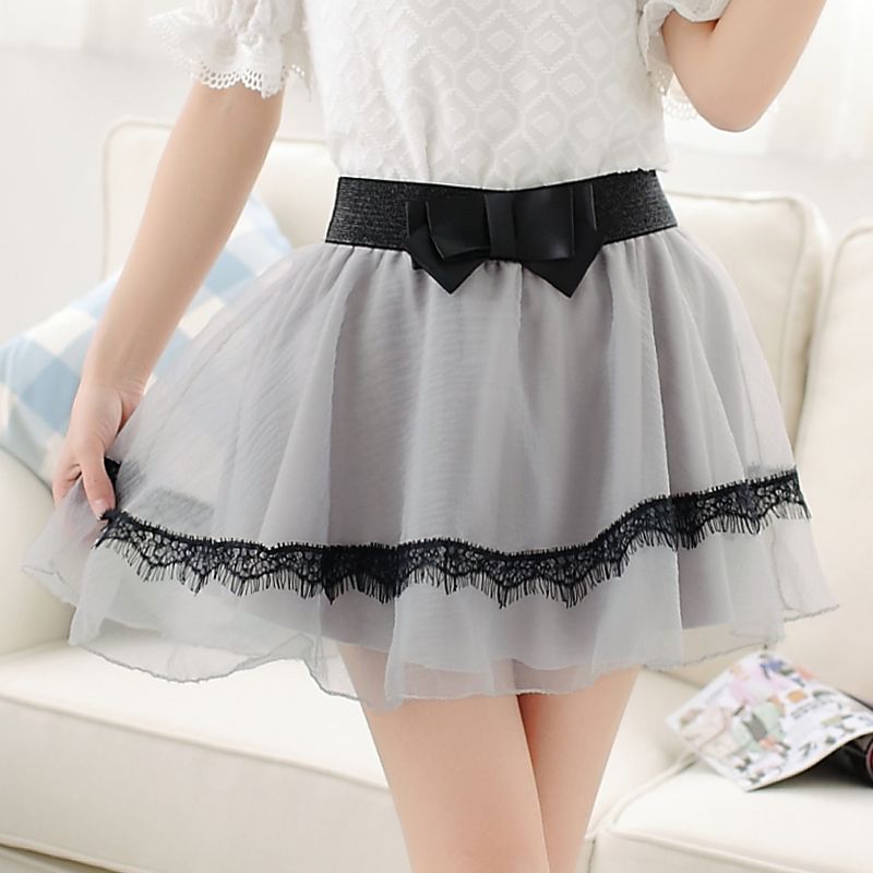 Spring And Summer New High Waist Slim Short Skirt