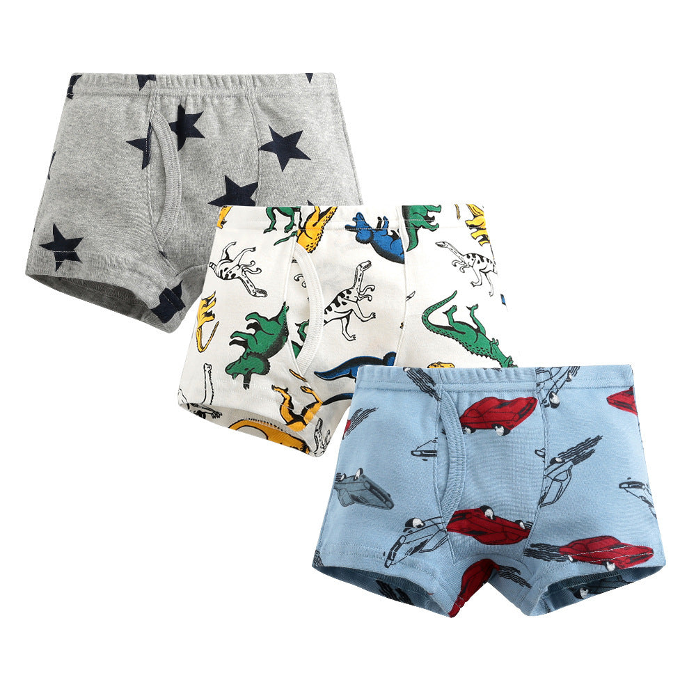 Thread Pure Cotton Children Boxer Briefs