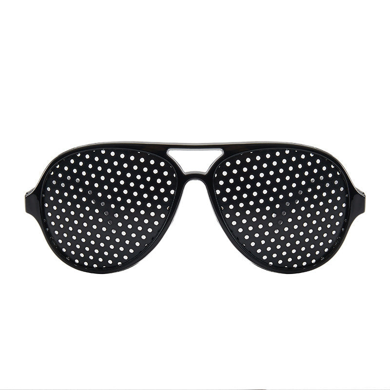 Sunglasses Pinhole Decoration Fashion Retro