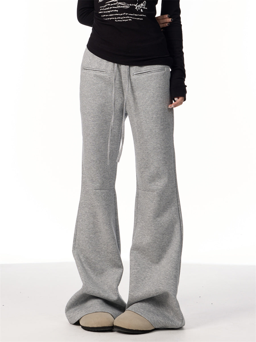 American Retro Slightly Flared Casual Sweatpants