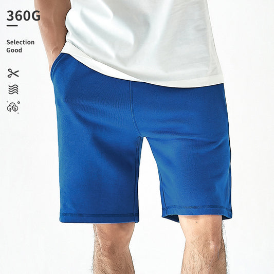 Retro Casual Cotton Sweat Pants Terry Men's And Women's Shorts