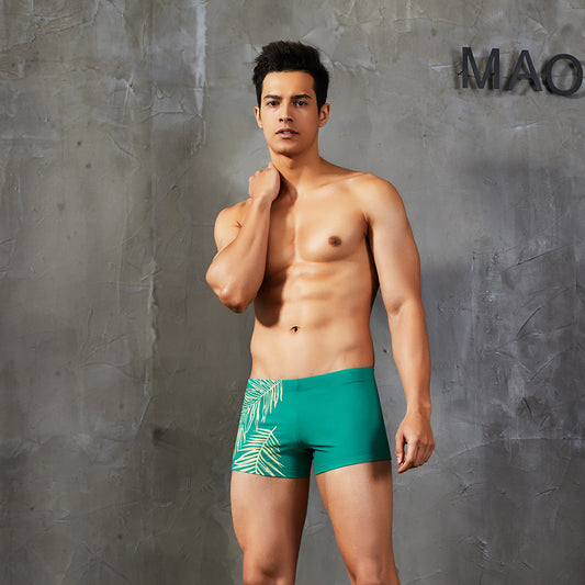 Men's Printed Swimming Trunks Boxer