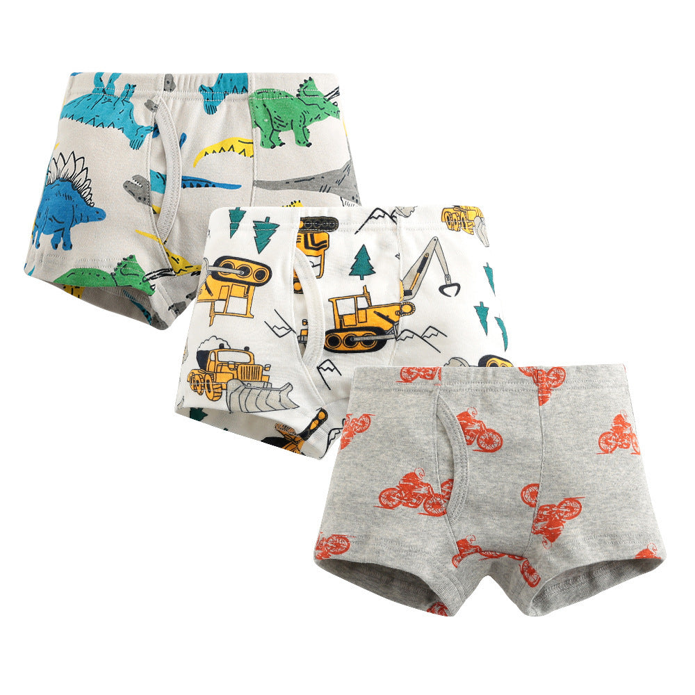 Thread Pure Cotton Children Boxer Briefs