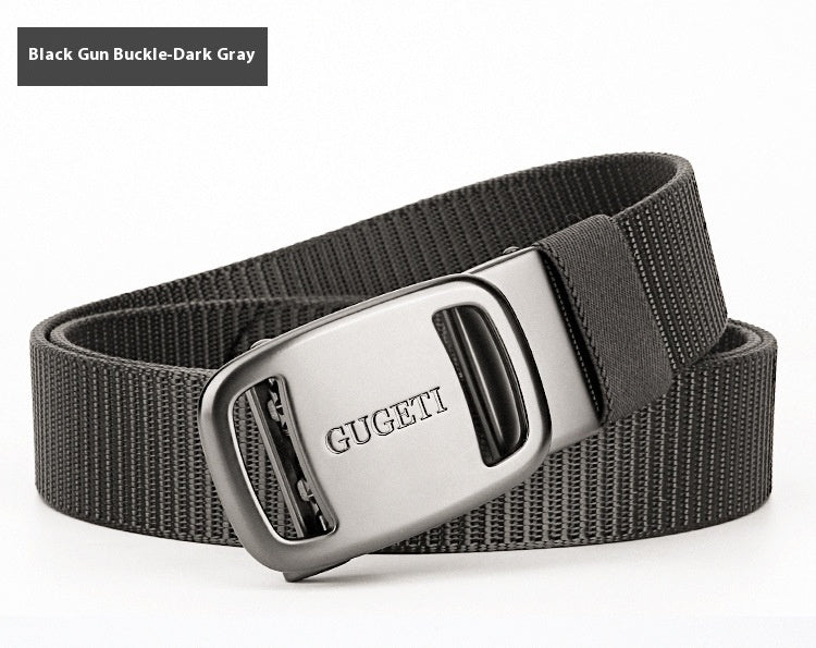 Men's Sports Outdoor Canvas Comfort Click Belt