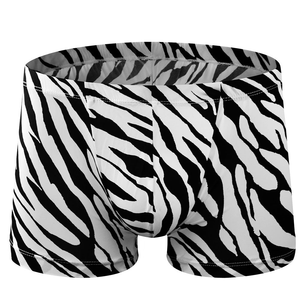 Men's Zebra Low Waist Twill Underpants