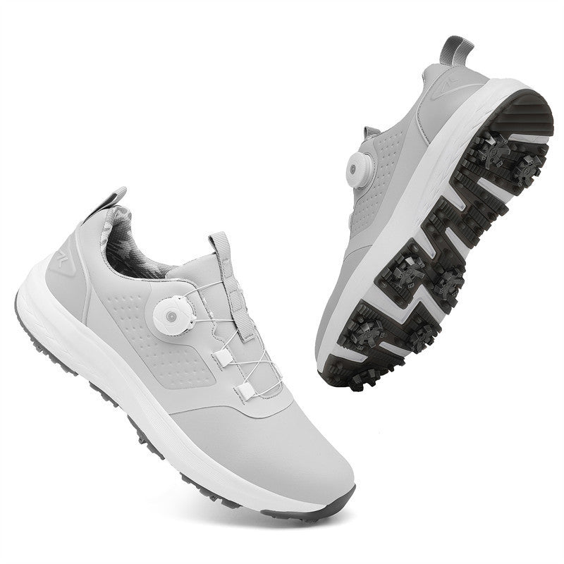 Golf Shoe Couple Waterproof Track Spikes Shoes