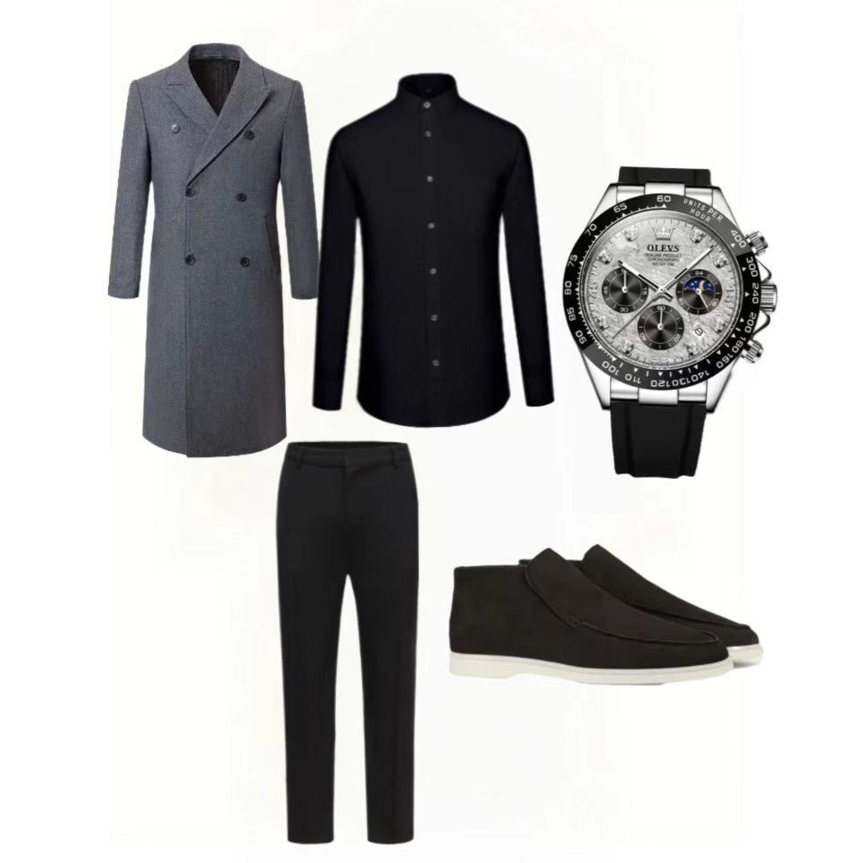 Treasure Autumn And Winter European And American Men Fashion Suit