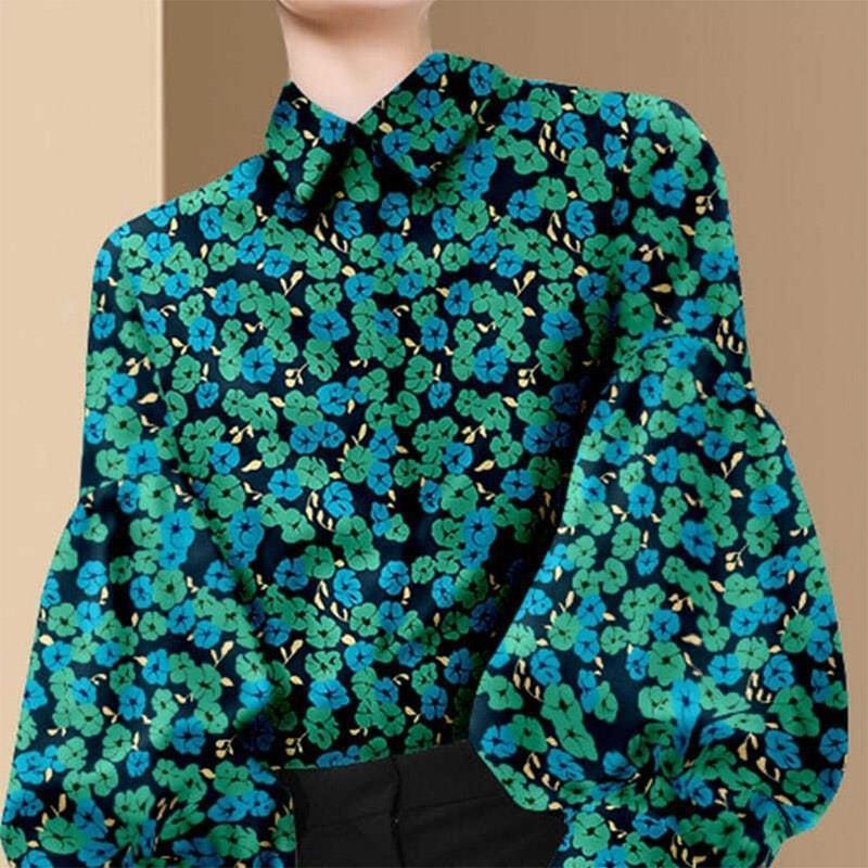 Ladies Floral Shirt Women's Design Sense