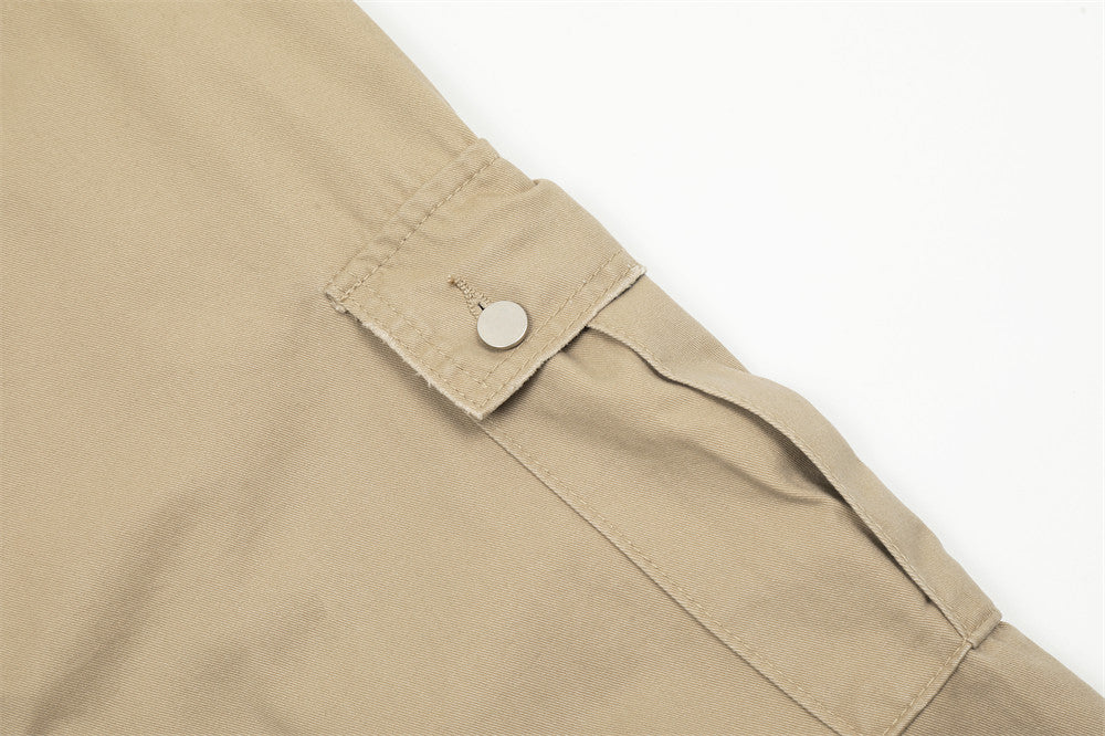 Worn-out Tooling Men Trousers High Street Design Sense