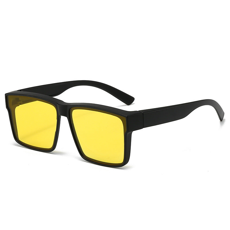 New Night Vision Photochromic Myopia Glasses