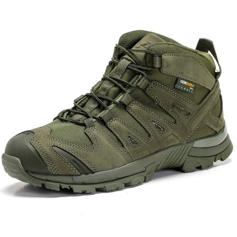 Tactical Military Boots Combat Boots Men's Mid-top Desert Boots