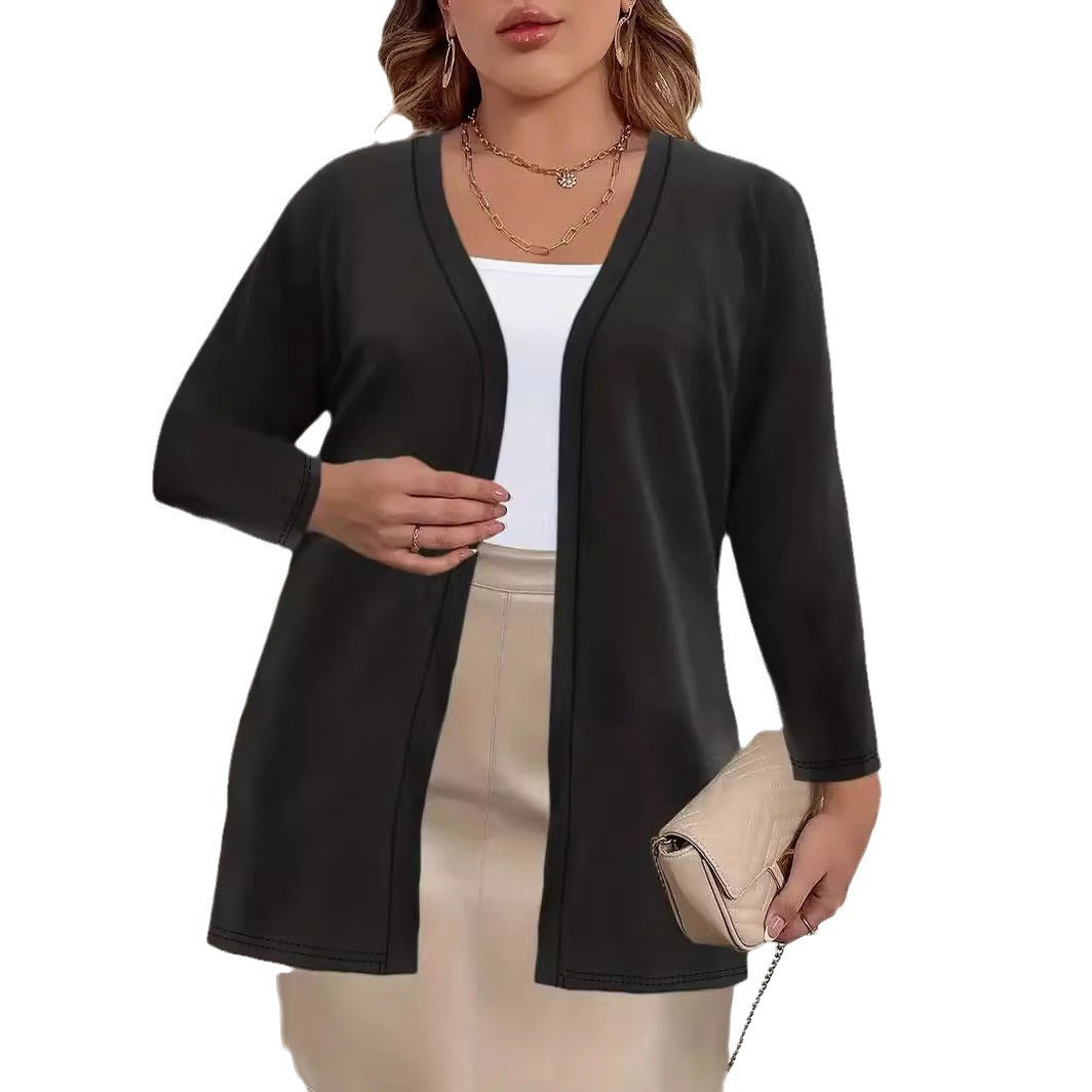 Women's Long-sleeved Cardigan Casual Jacket