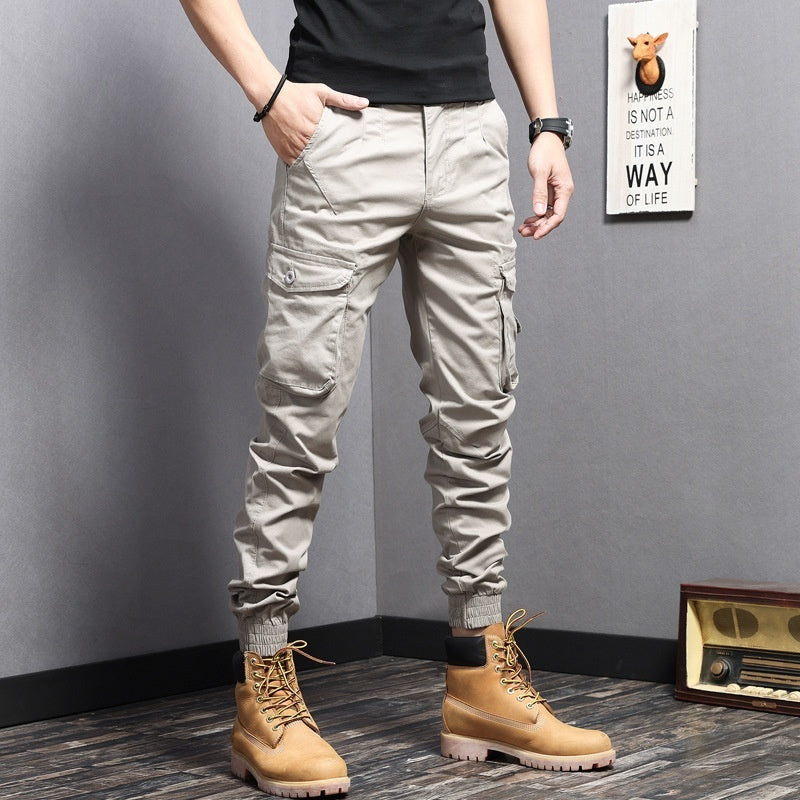 Men's Versatile Korean Slim Fit Casual Pants