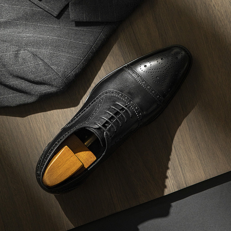 Business Formal Wear Three-joint Men's Shoes