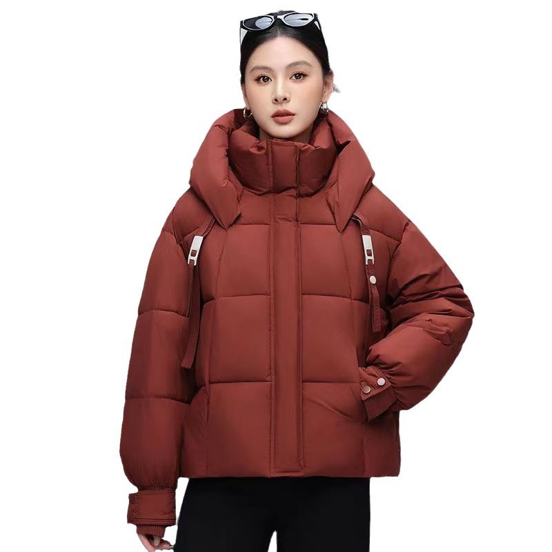 Korean Style Down Cotton Jacket Women's Short