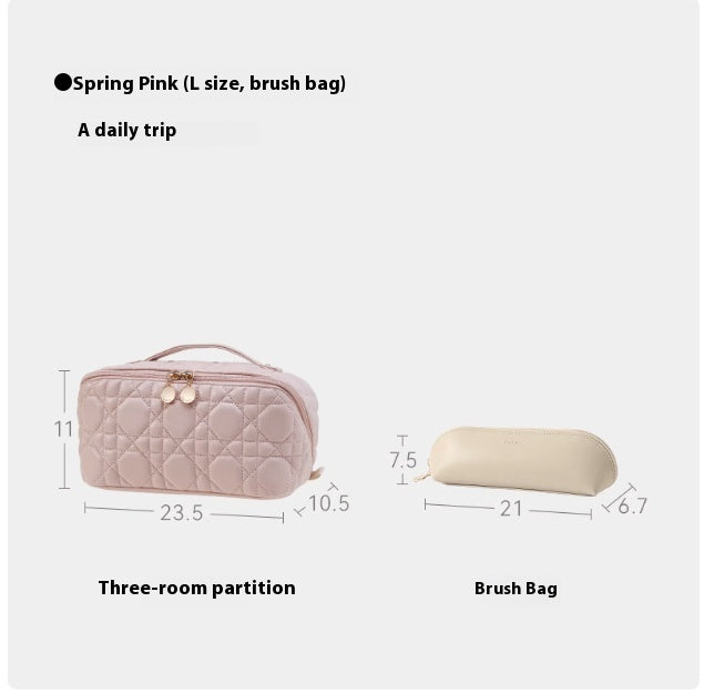 Portable Travel Carrying Makeup Bag