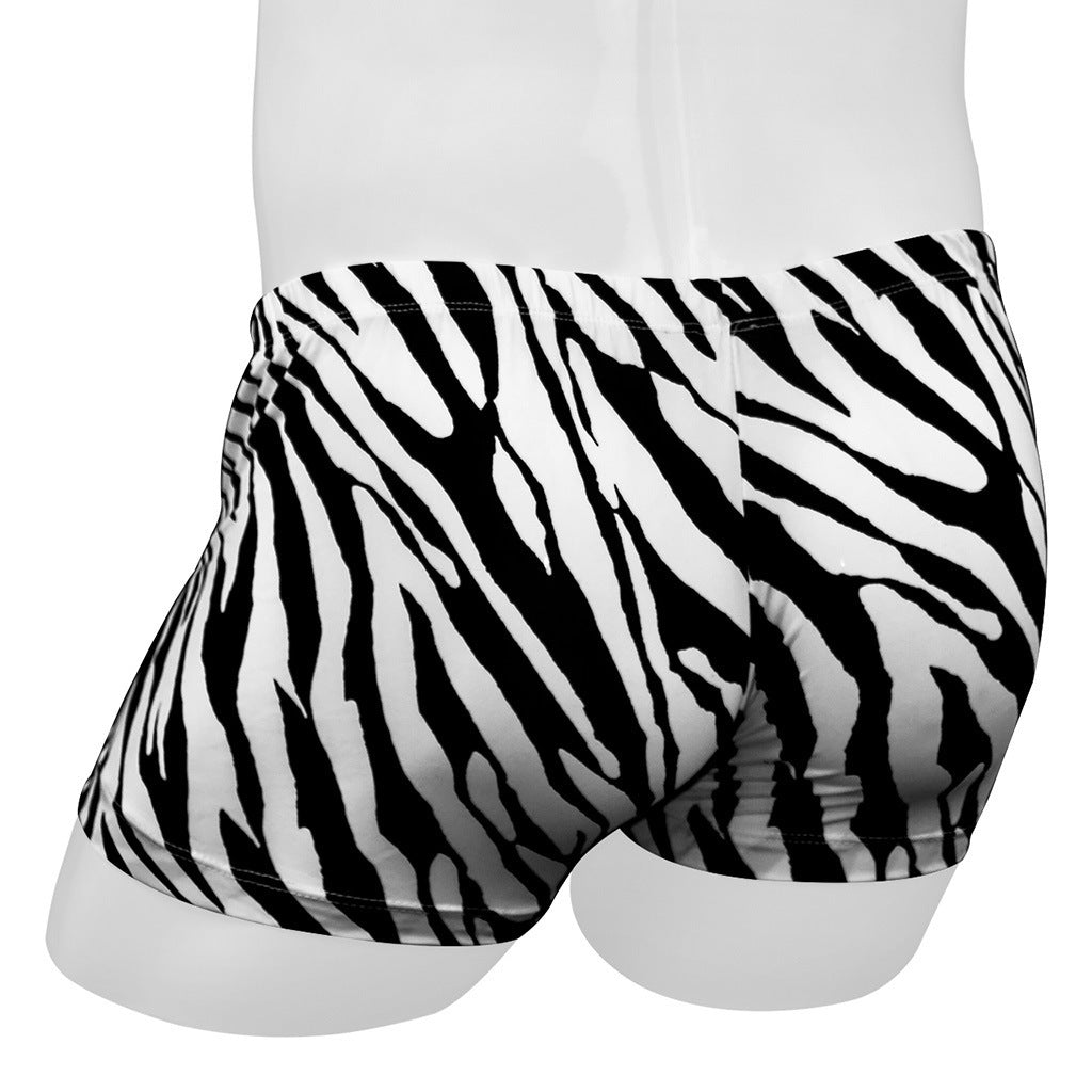 Men's Zebra Low Waist Twill Underpants