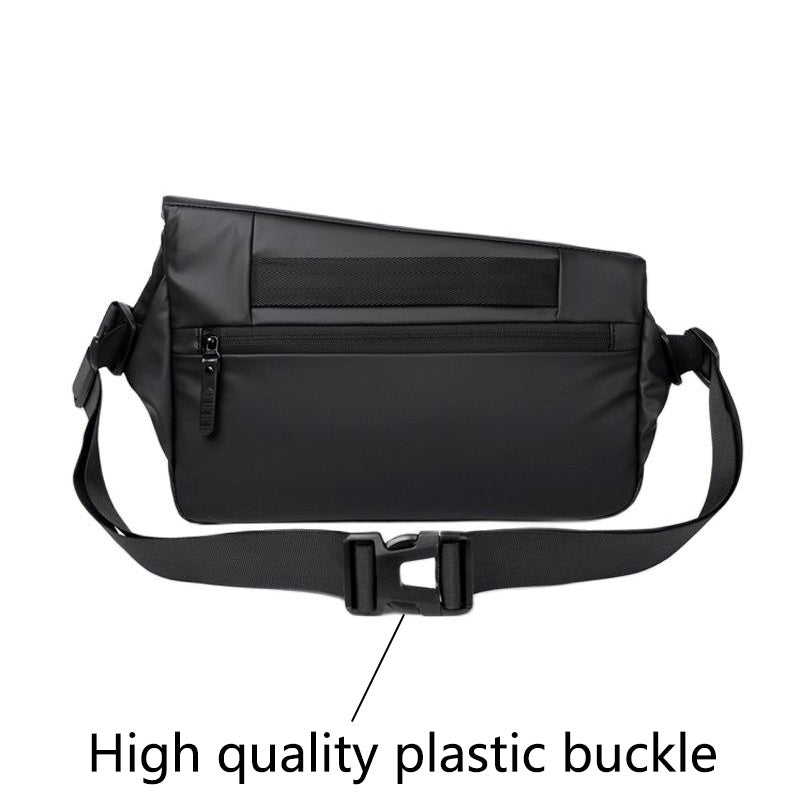 Men's Functional Camera Crossbody Bag Waterproof Ipad Multifunctional Chest Bag Men's Personal Shoulder Bag Stand Messenger Bags