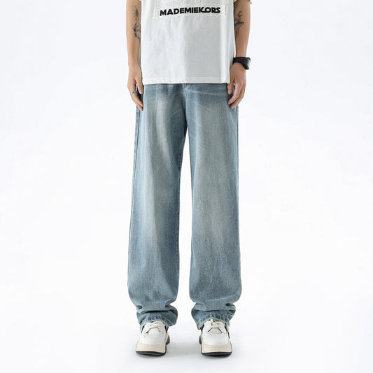 All-matching Loose Wide Leg Straight Long Pants