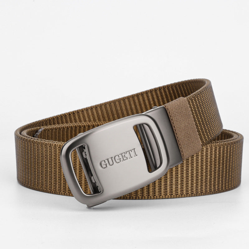 Men's Sports Outdoor Canvas Comfort Click Belt