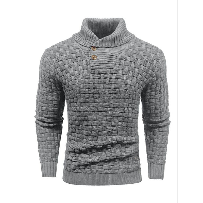 Men's Pullover Fashion Crew Neck Slim Fit Sweater