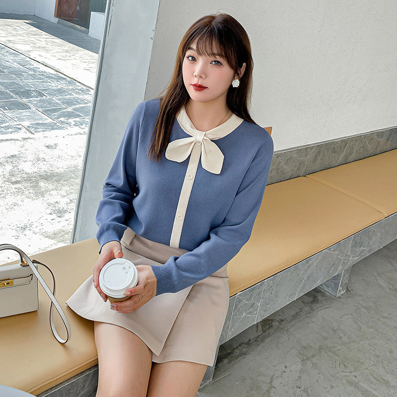 Knit sweater women Korean style loose women's clothing