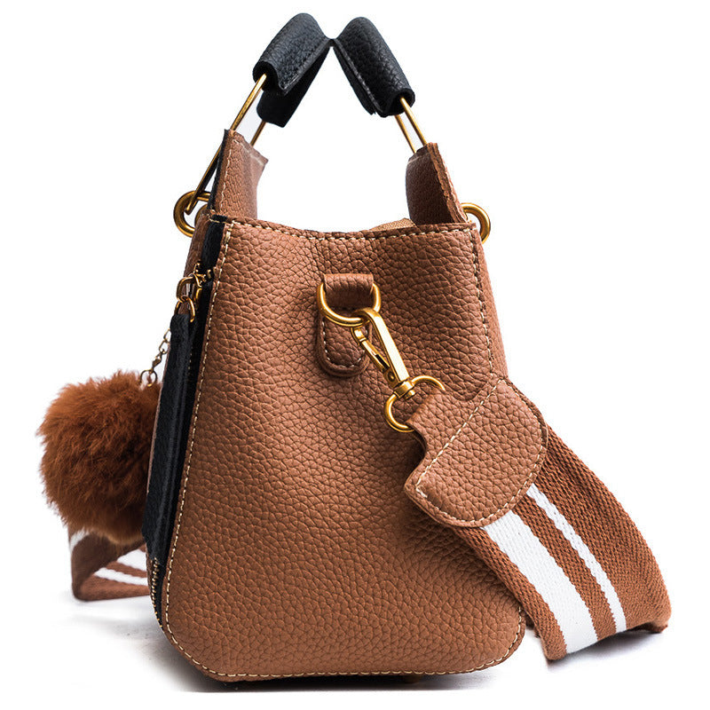 new winter Handbag Shoulder Bag Korean satchel handbags handbag hit the color of one generation