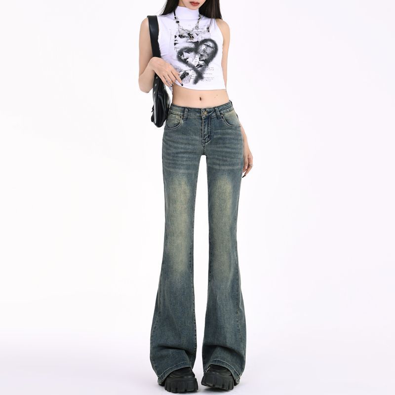 High Street Hot Girl Loose Retro Skinny Jeans For Women