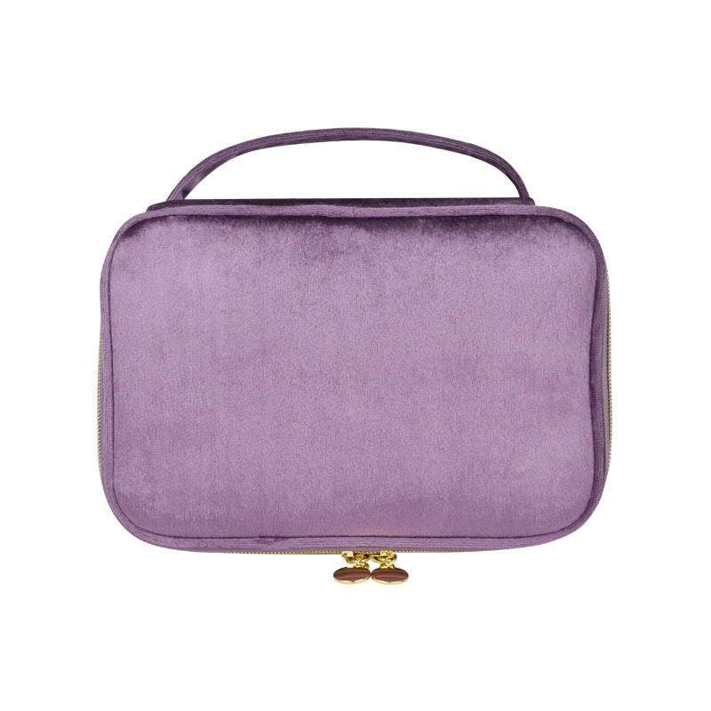 Advanced Multi-functional Portable Fashion Velvet Cosmetic Bag