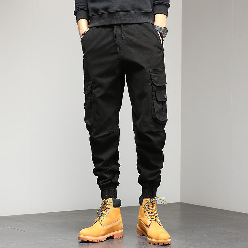 Multi-bag Fashion Brand Casual Pants Men