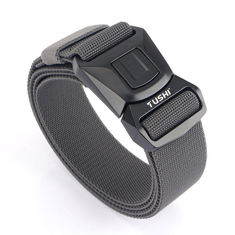 Quick Release Release Buckle Tactical Nylon Stretch Belt