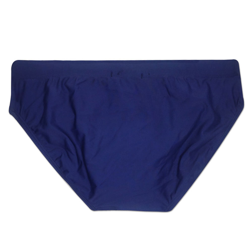 Fashion Men's Side Double Zipper Swim Briefs