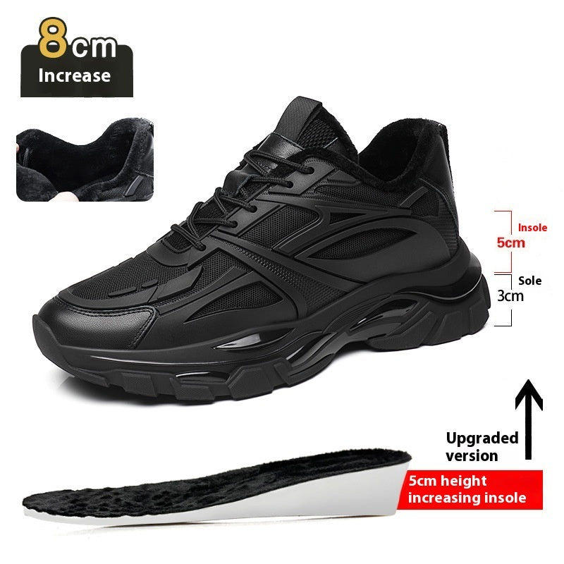 Men's Sports And Leisure Shoes Made Of Genuine Leather