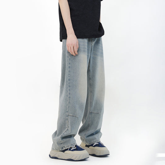 Men's Fashion Brand Loose Casual Wide-leg Trousers