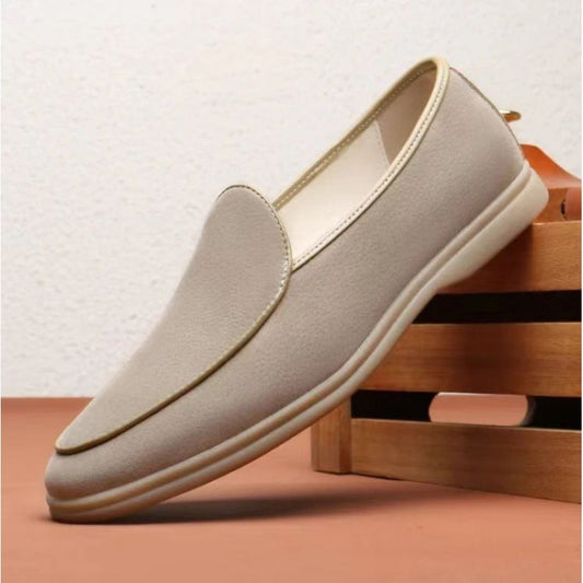 Summer New Men's Versatile Casual Flat Shoes Slip-on