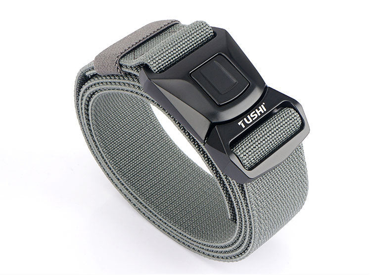 Quick Release Release Buckle Tactical Nylon Stretch Belt