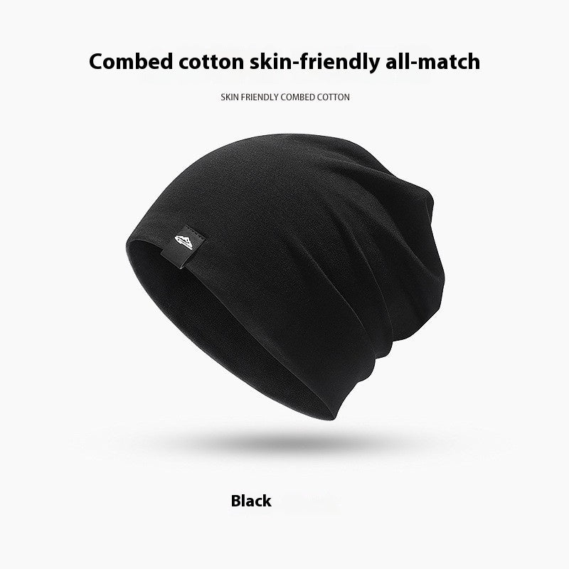 Autumn And Winter Wool Knitted Hat Men's Thick Windproof Warm Hat