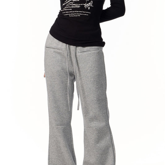 American Retro Slightly Flared Casual Sweatpants