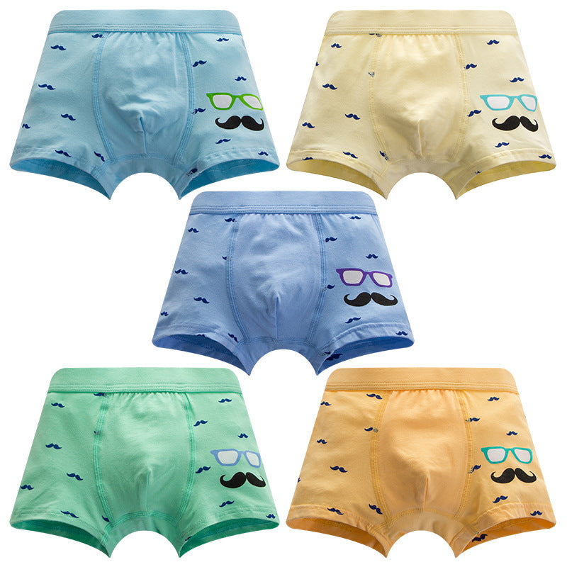 Children's Underwear Boy Cartoon Dinosaur Cotton