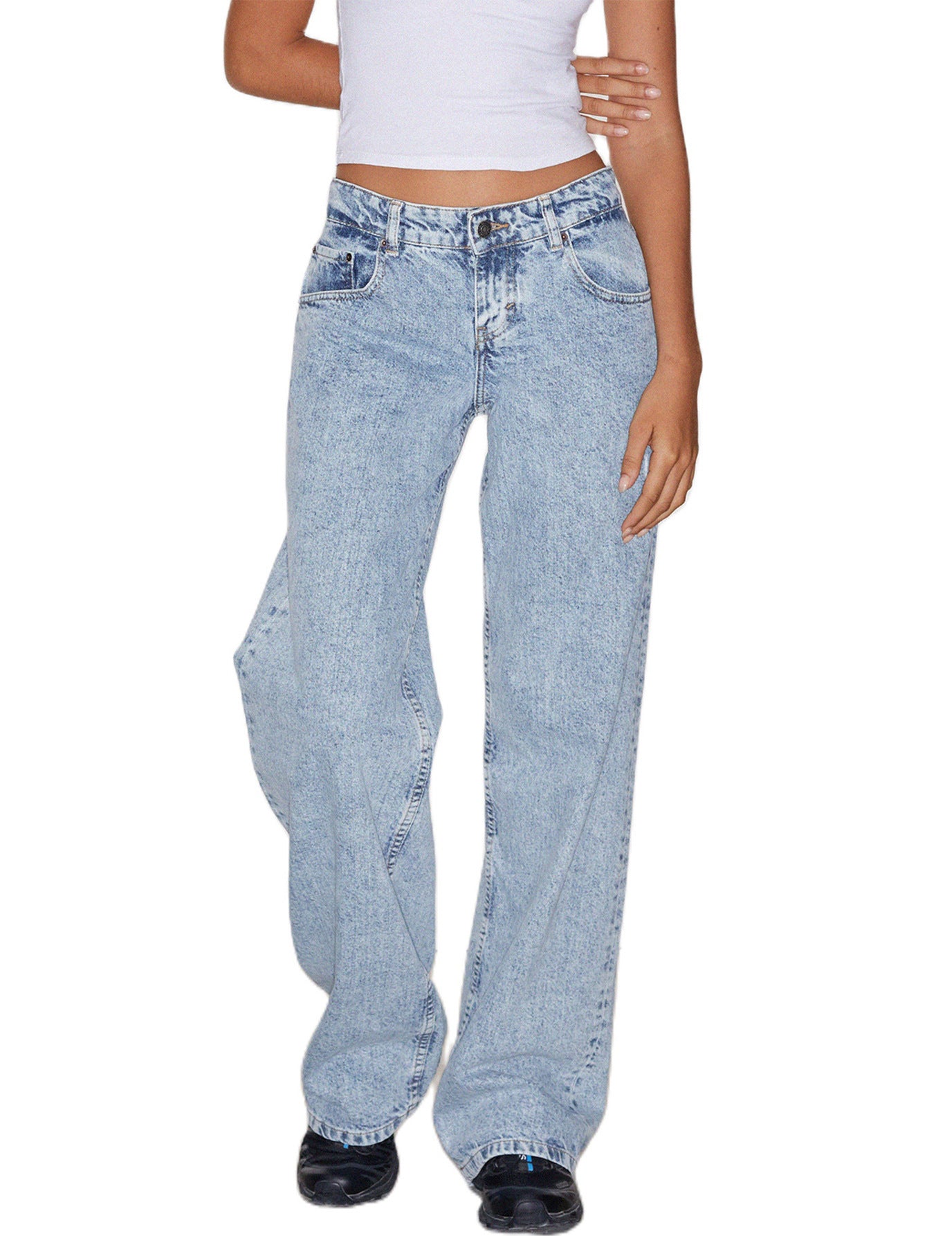 High Quality Women's Straight Jeans