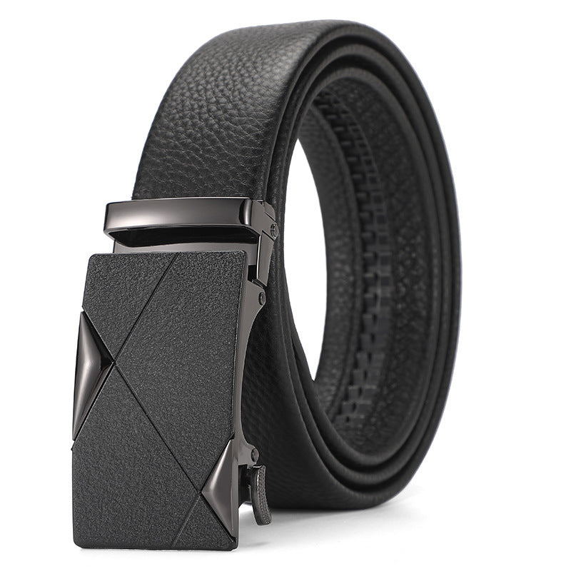 Genuine Leather Automatic Pure Leather Belt Boys