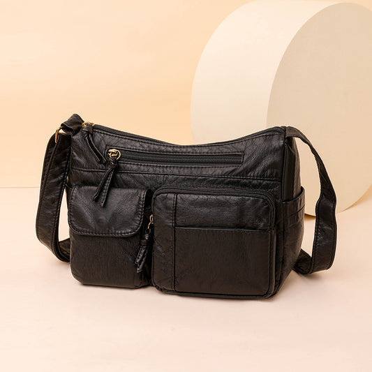 Washed High Quality Crossbody Bag Women's Fashion Trend