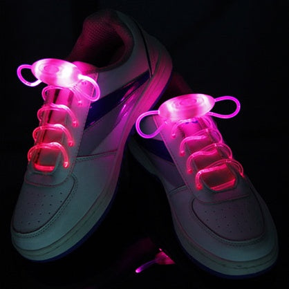 Led Sport Shoe Laces Glow Shoe Strings Round   Light Shoelaces