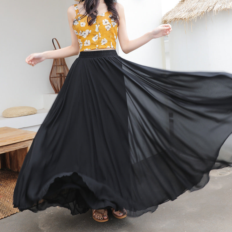 Fashion Personalized Chiffon Dance Skirt For Women