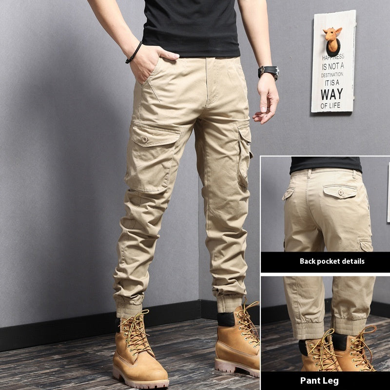 Men's Versatile Korean Slim Fit Casual Pants