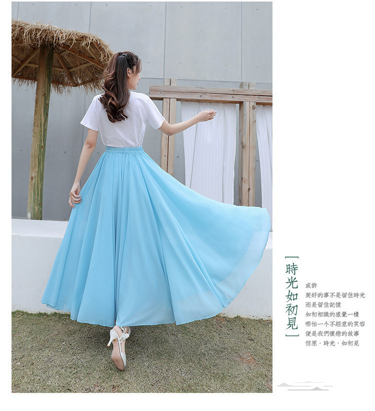 Fashion Personalized Chiffon Dance Skirt For Women