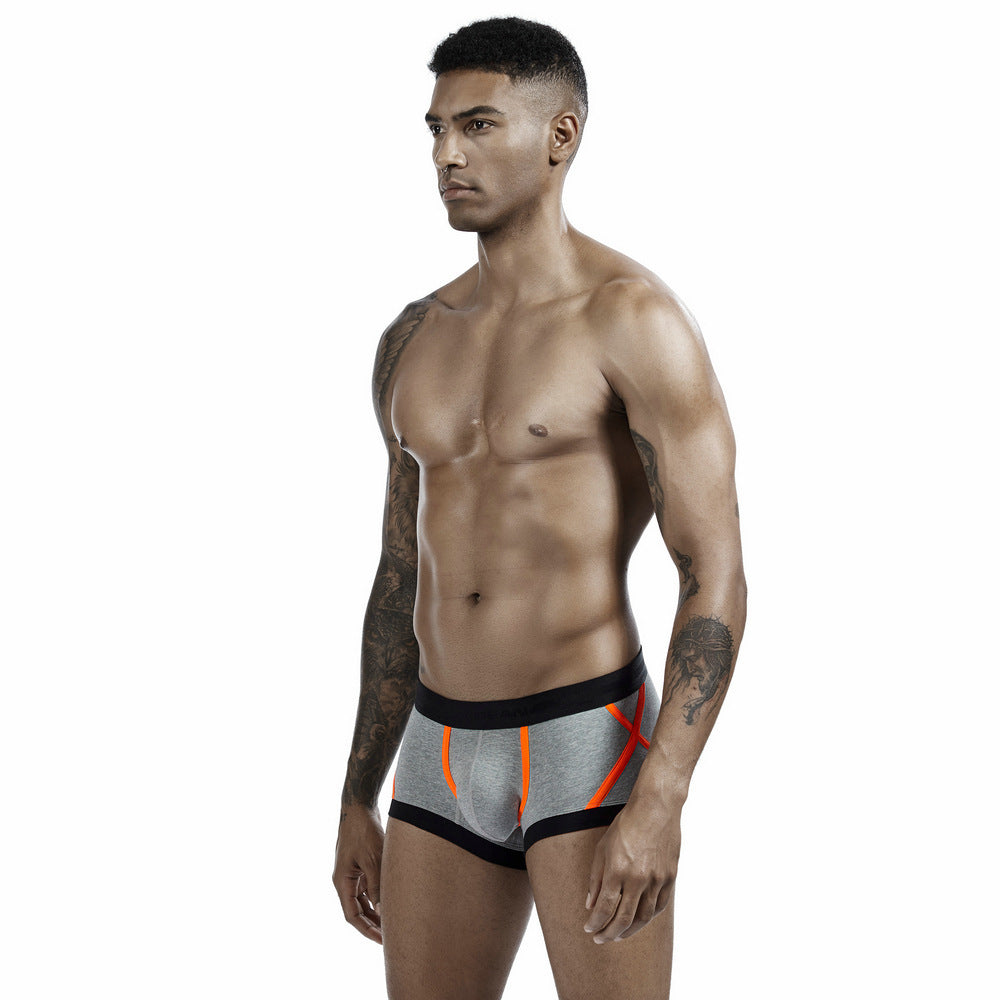 Men's Cotton Boxers Low Waist Panties